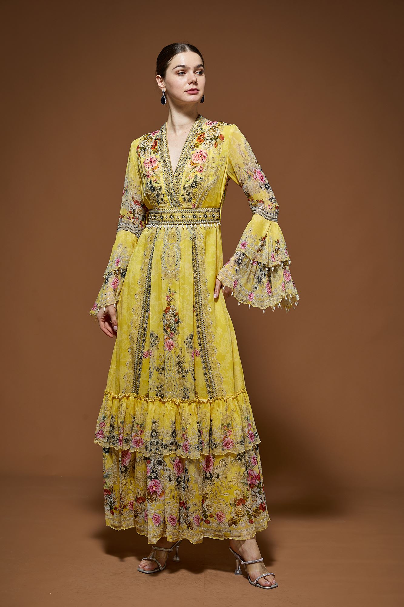 lime-yellow-kaftan-nr265-1