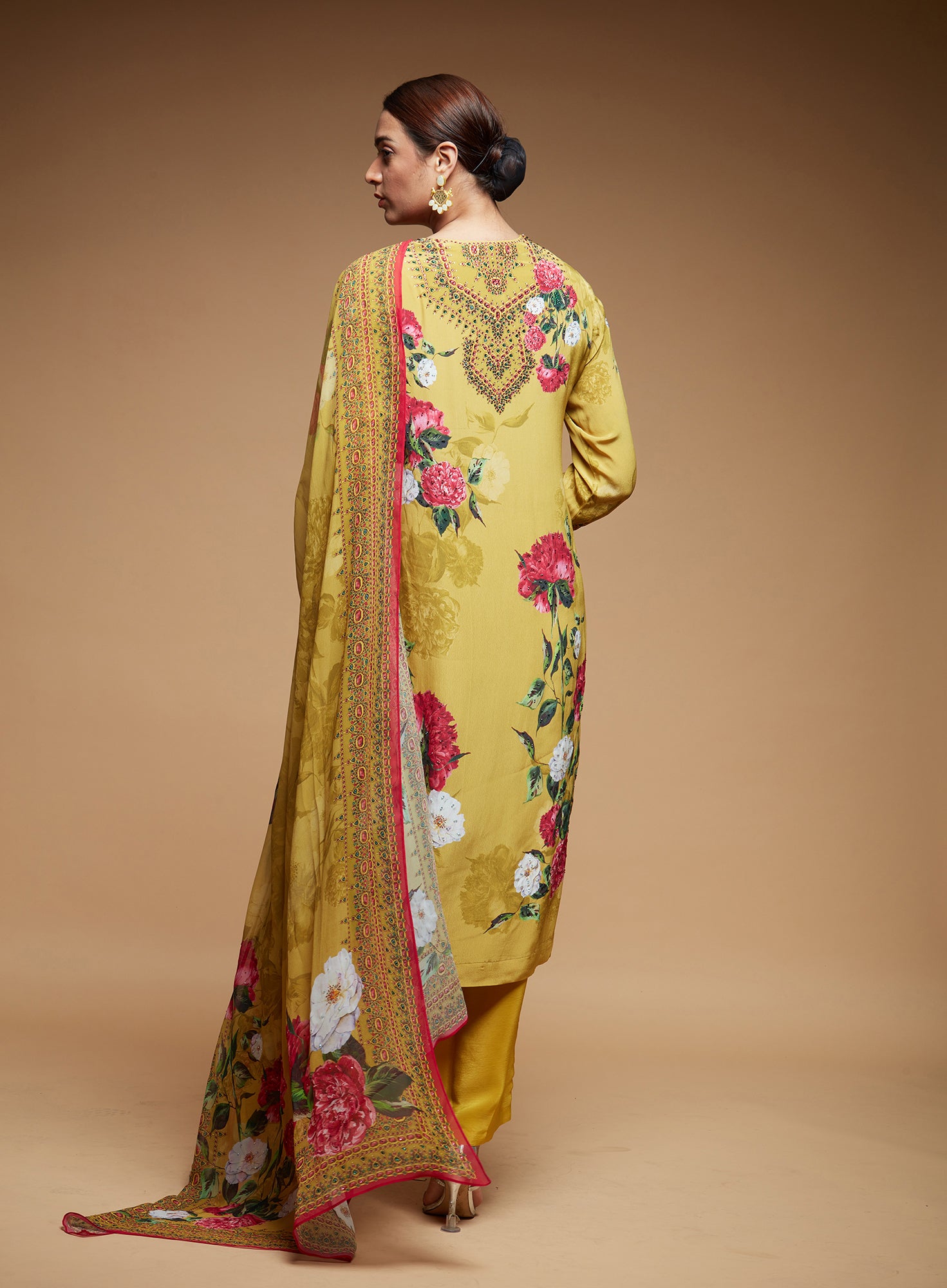 Mustard-Color-Suit-Set