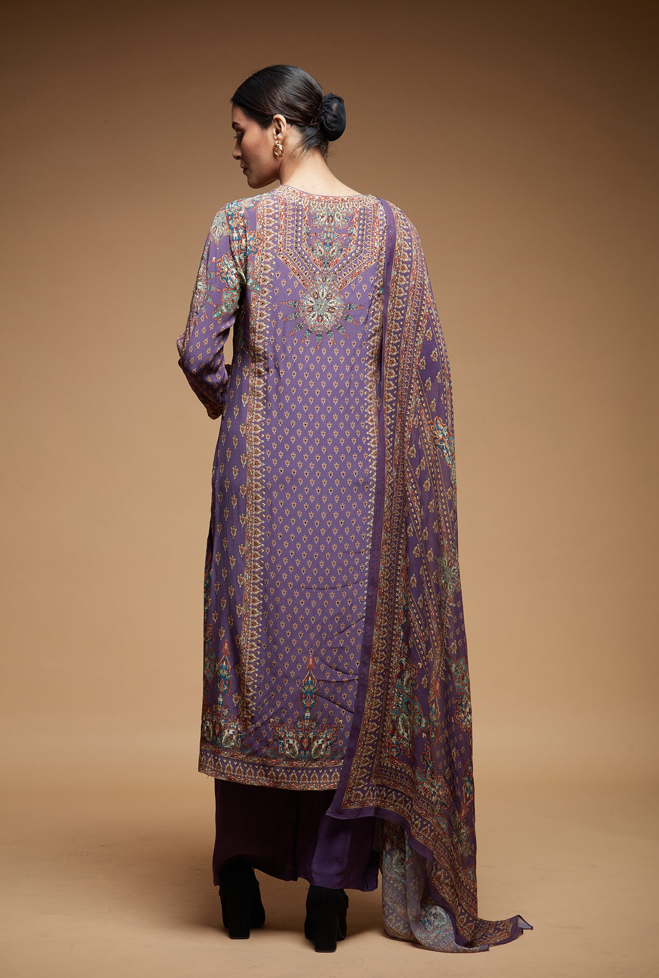 Purple-Color-Suit-Set