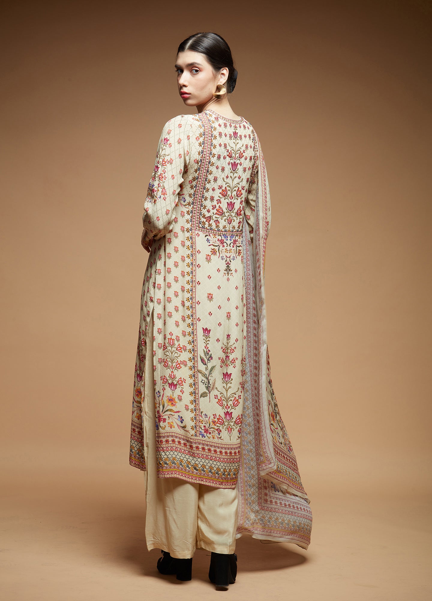 Beige-color-Suit-Set