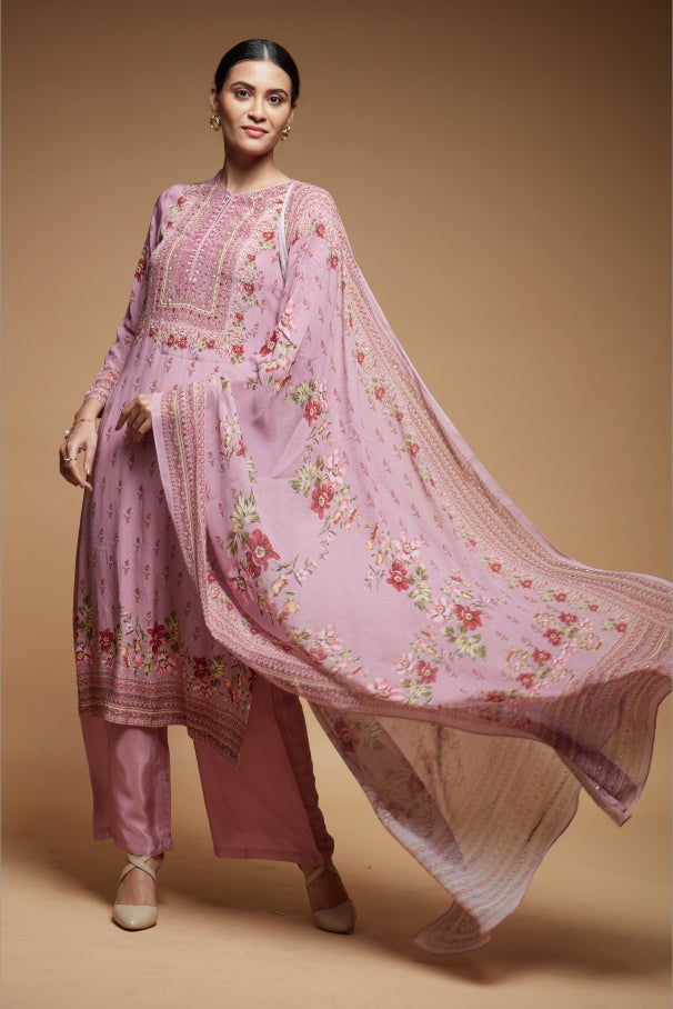 Lavender-Color-Suit-Set