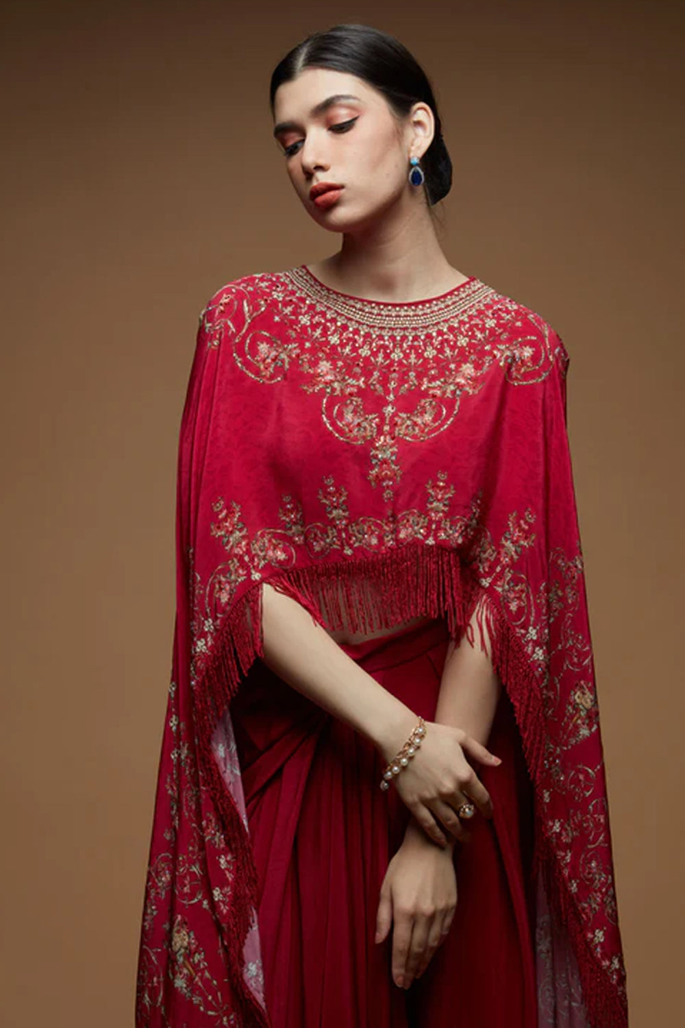 Fuchsia Victorian Cape
