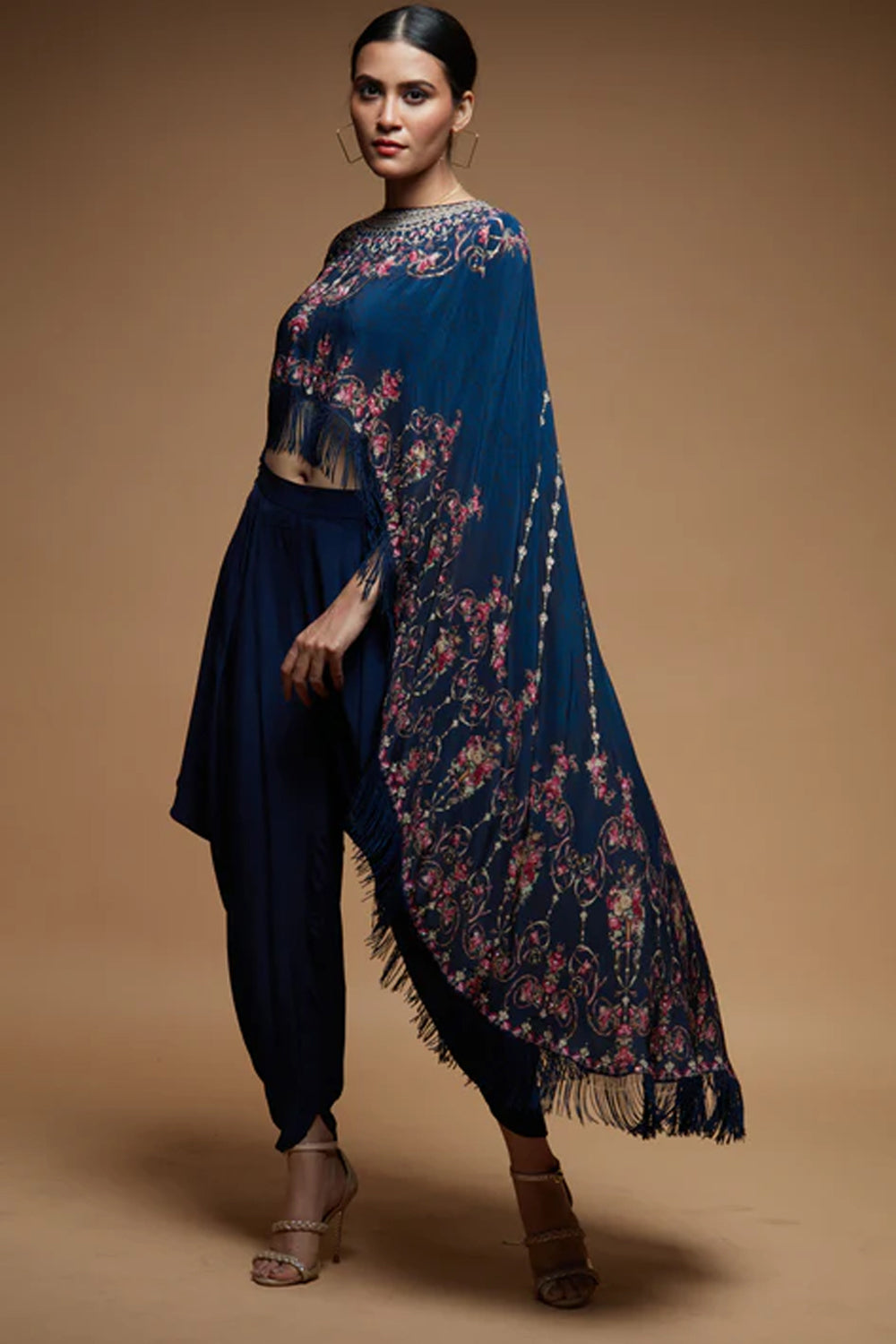 Blue Victorian Cape