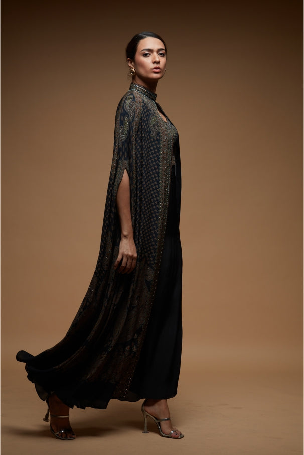 Black Color Kaftan