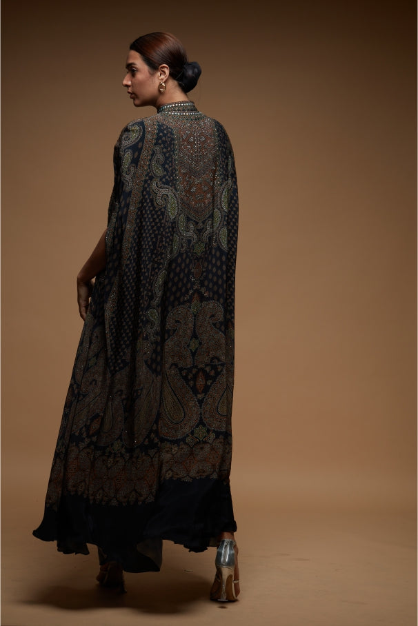 Black Color Kaftan