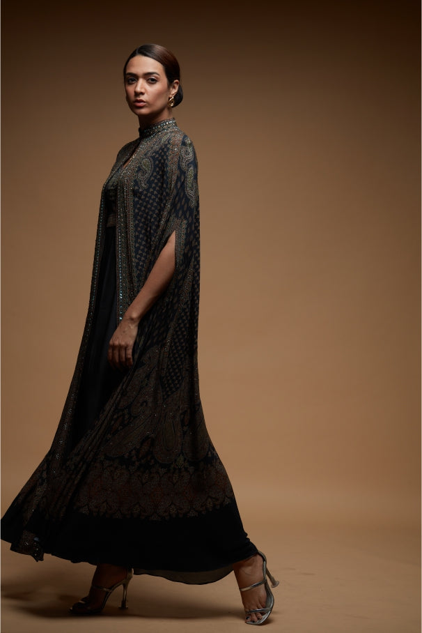 Black Color Kaftan