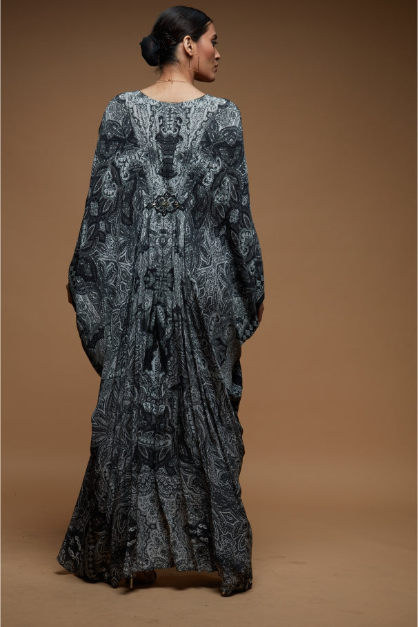 Black Color Kaftan