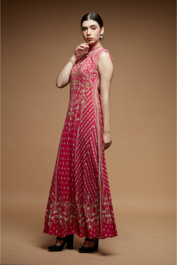 fuchsia-color-gown-4