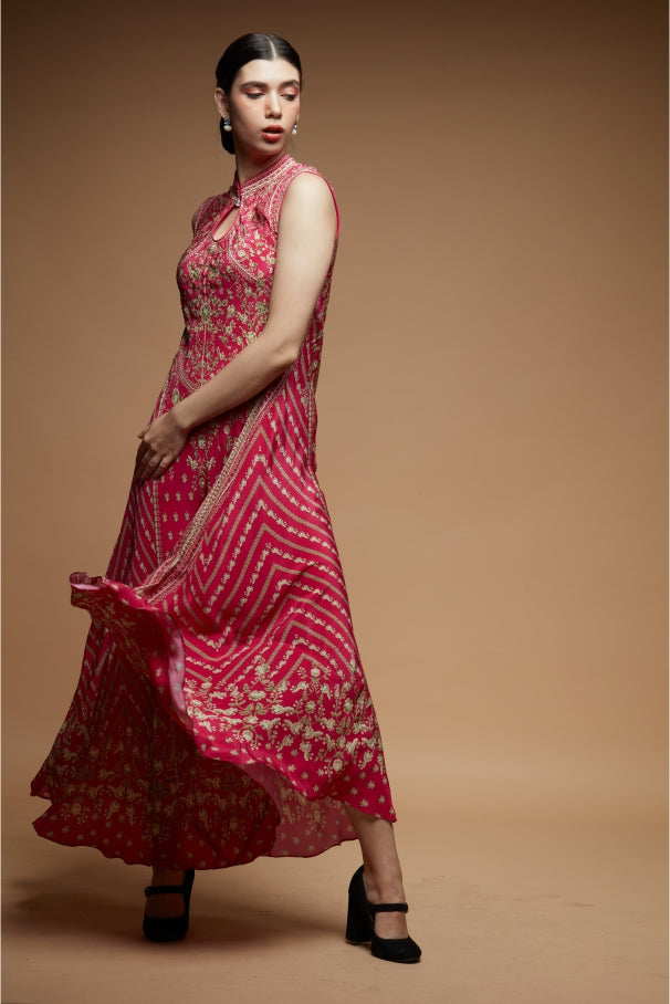fuchsia-color-gown-6