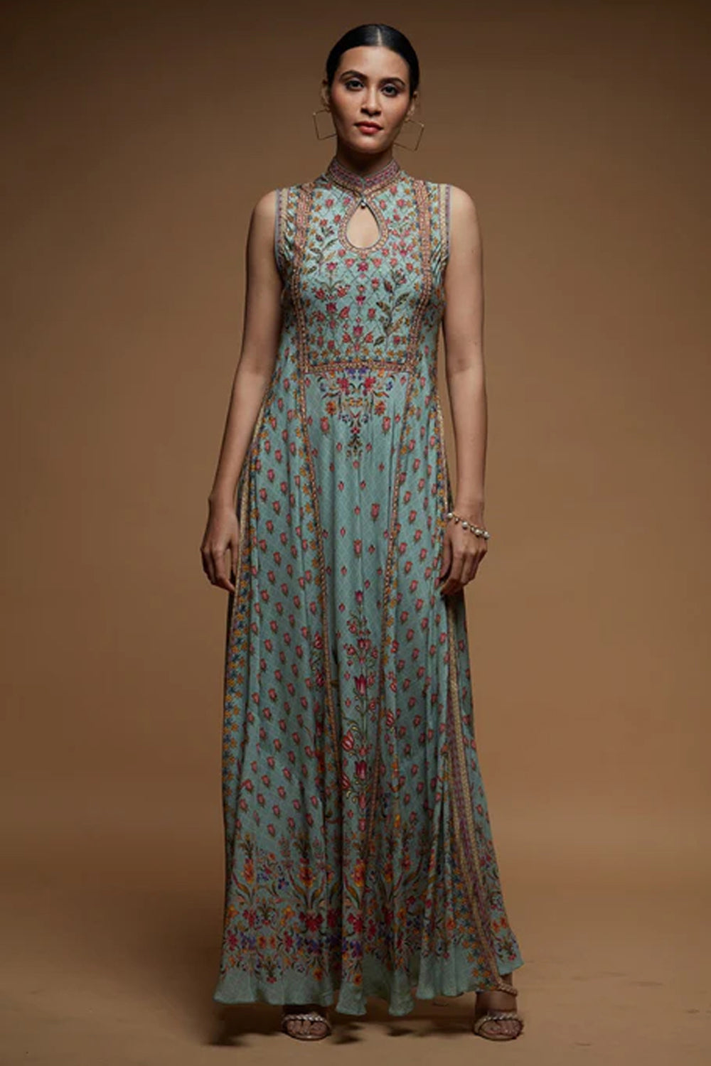 Ditsy Floral Gown