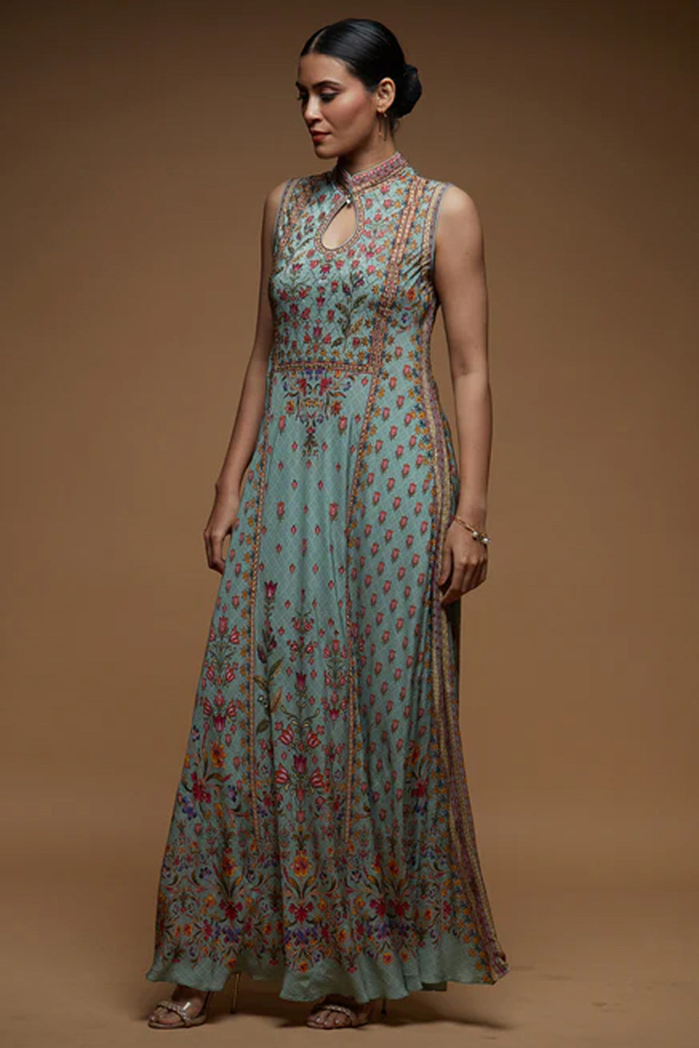 Ditsy Floral Gown
