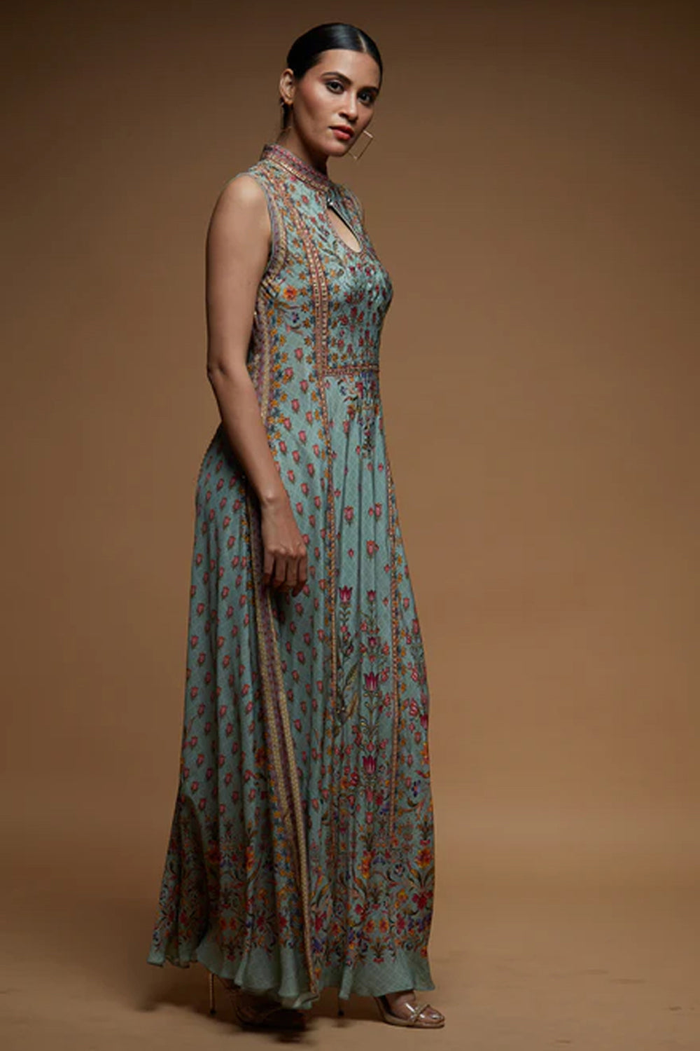 Ditsy Floral Gown
