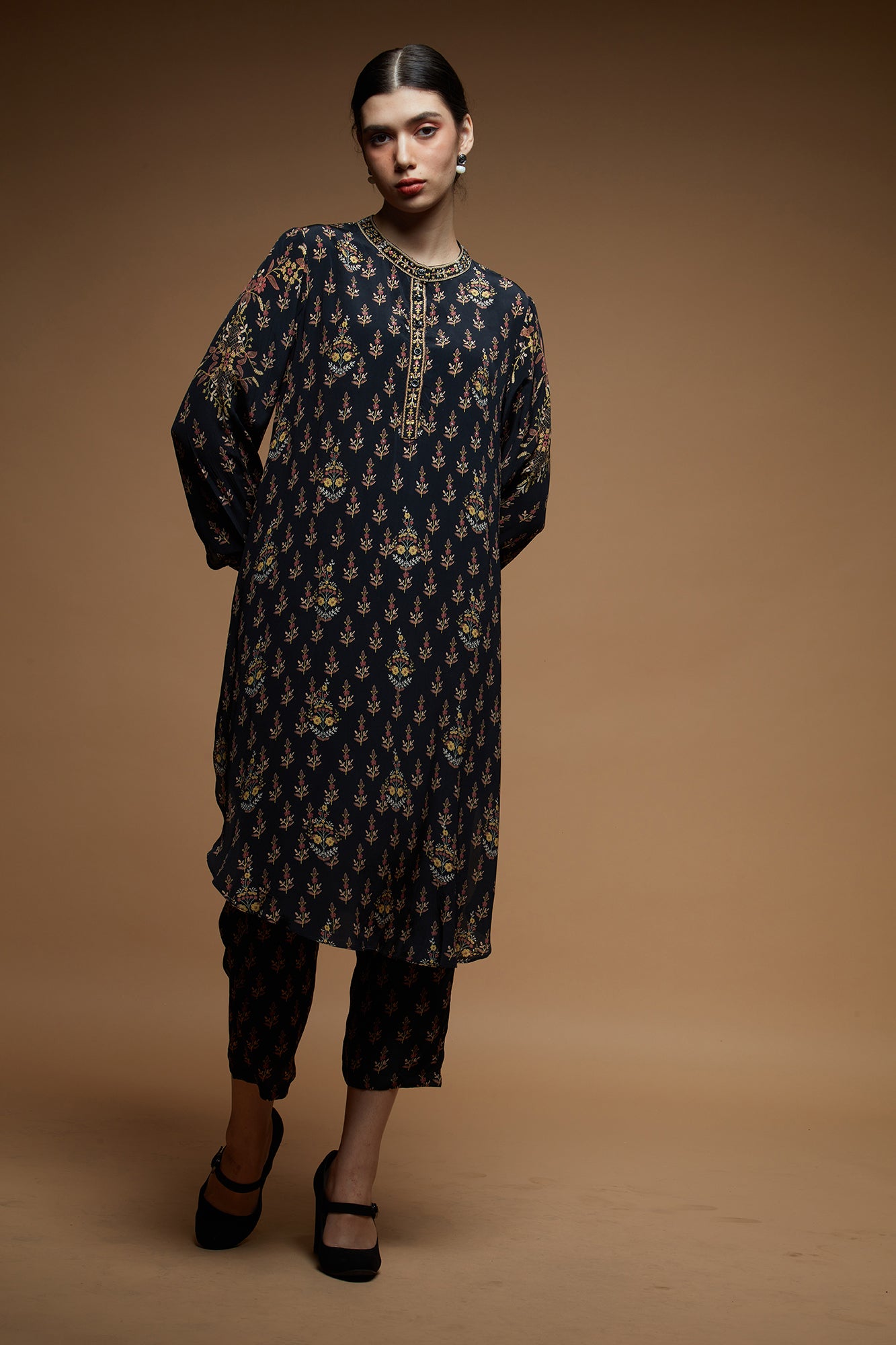 Black-Color-Co-ord--Set