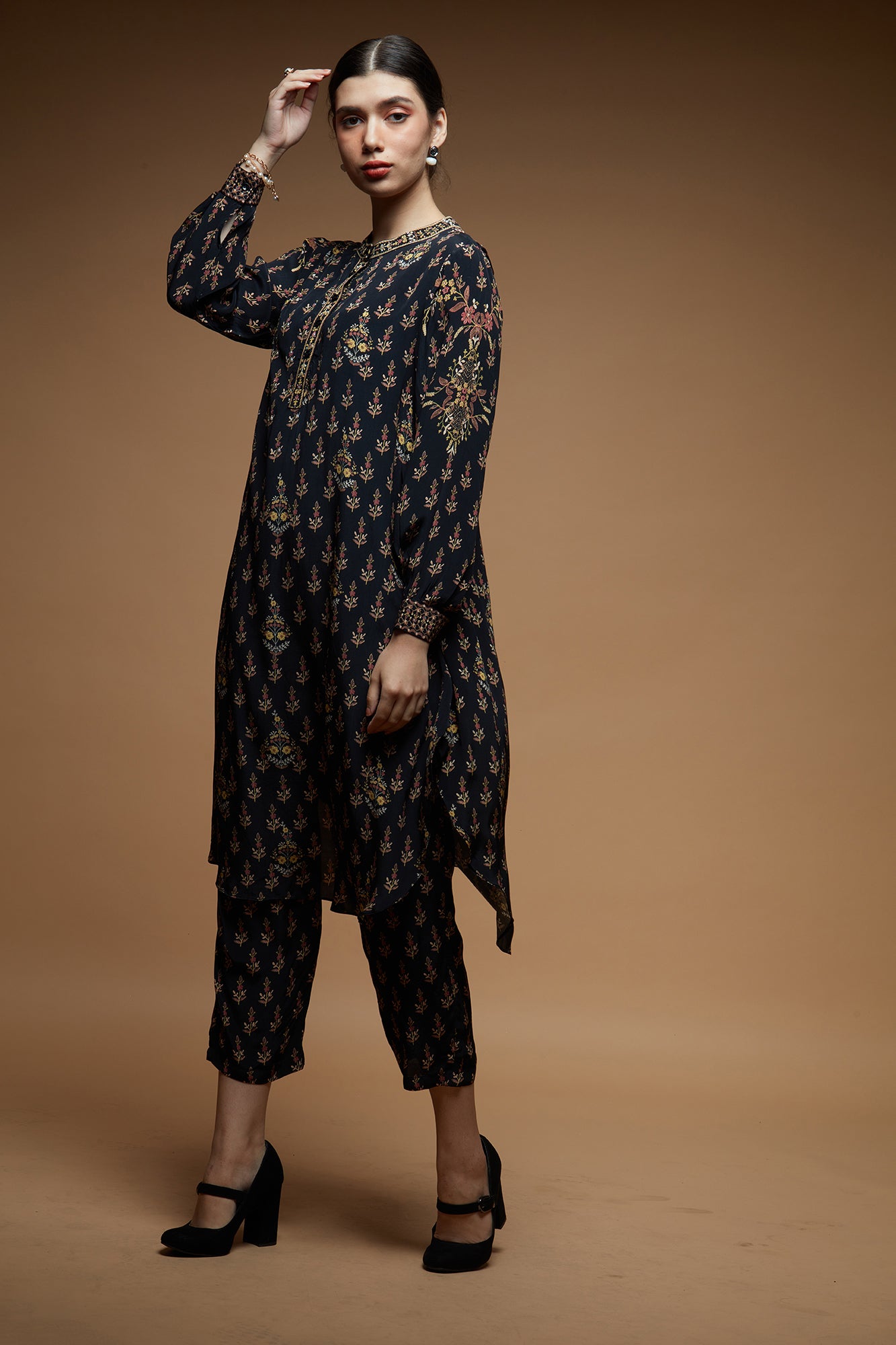 Black-Color-Co-ord--Set