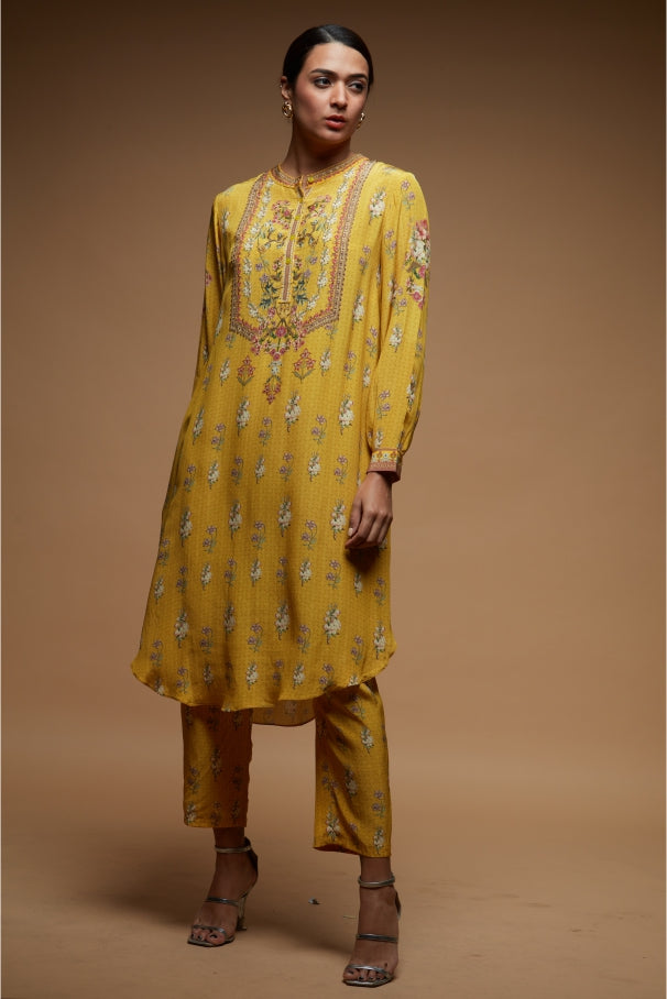 Mustard Color Co-ord Set