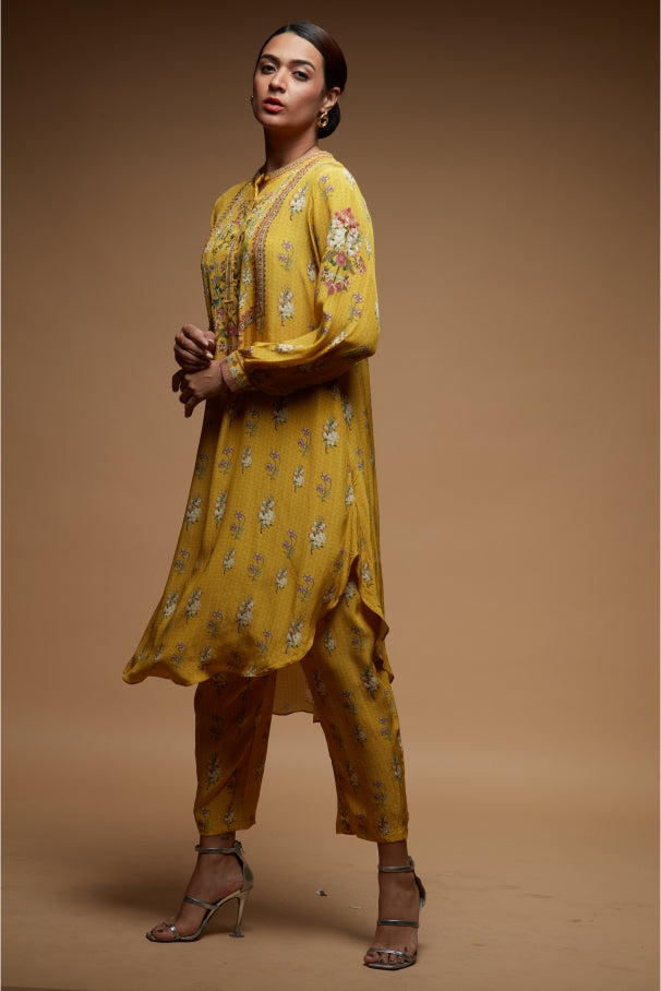 Mustard Color Co-ord Set