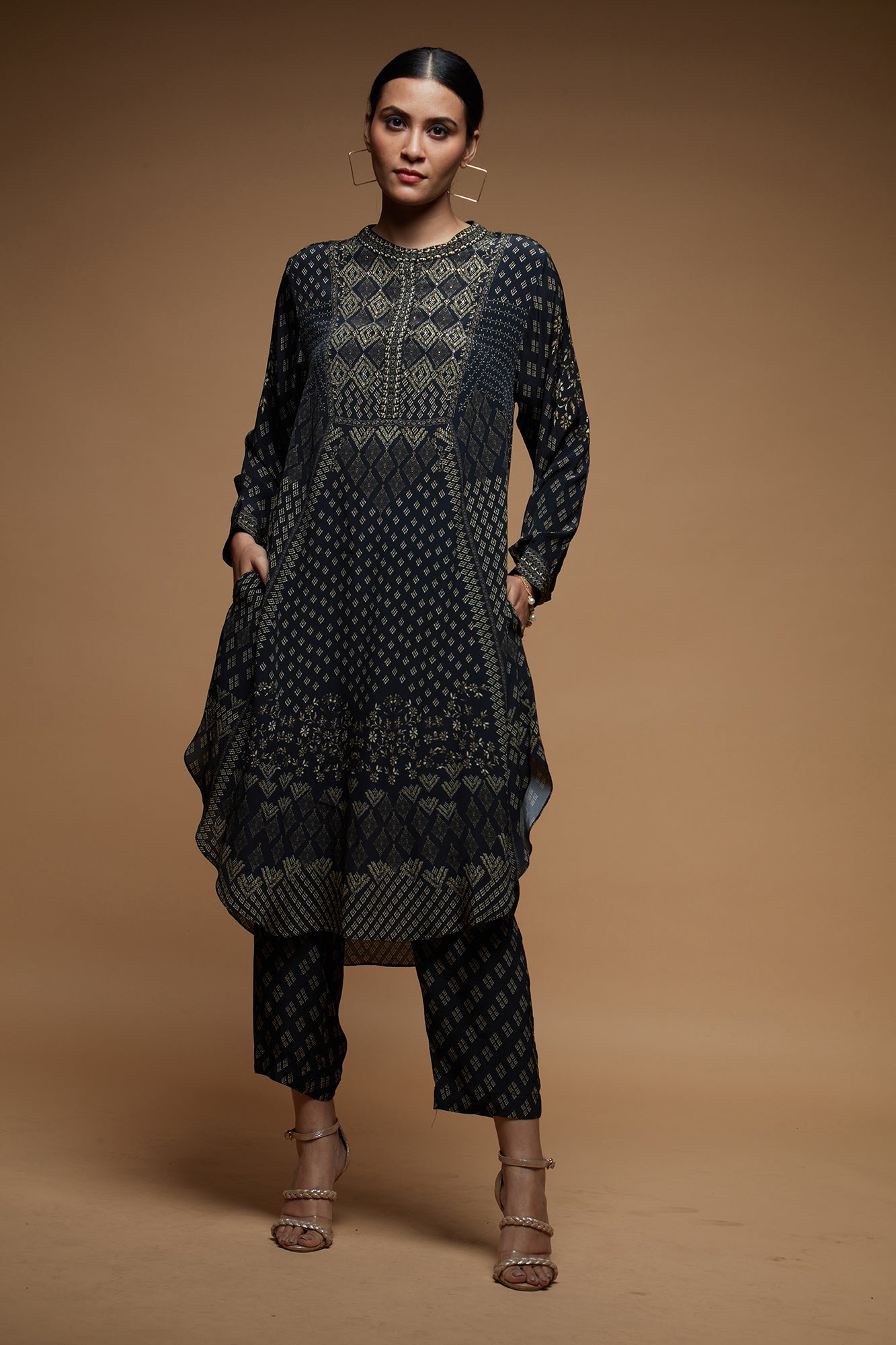 Black-Color-Co-ord-Set