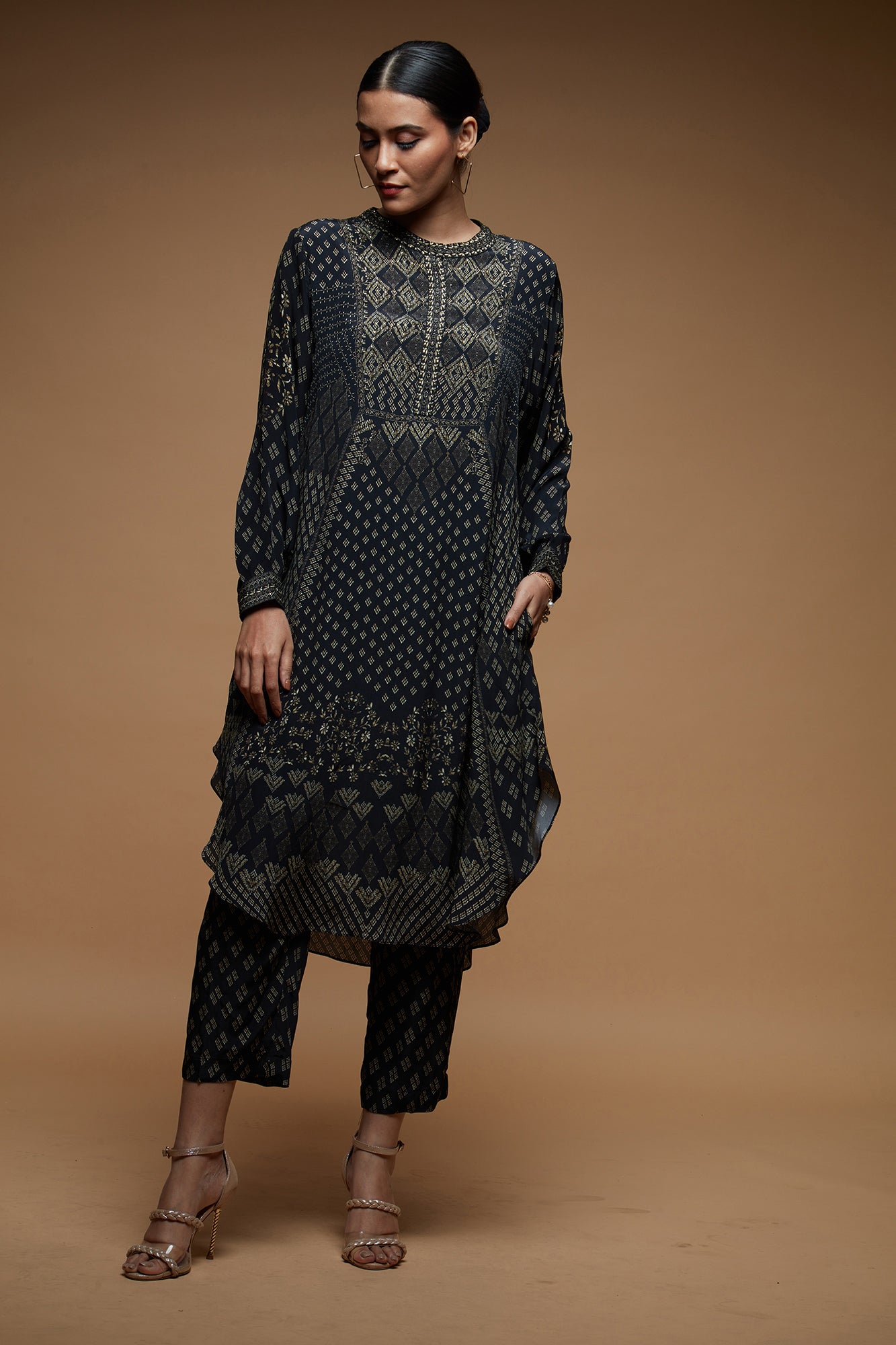 Black-Color-Co-ord-Set