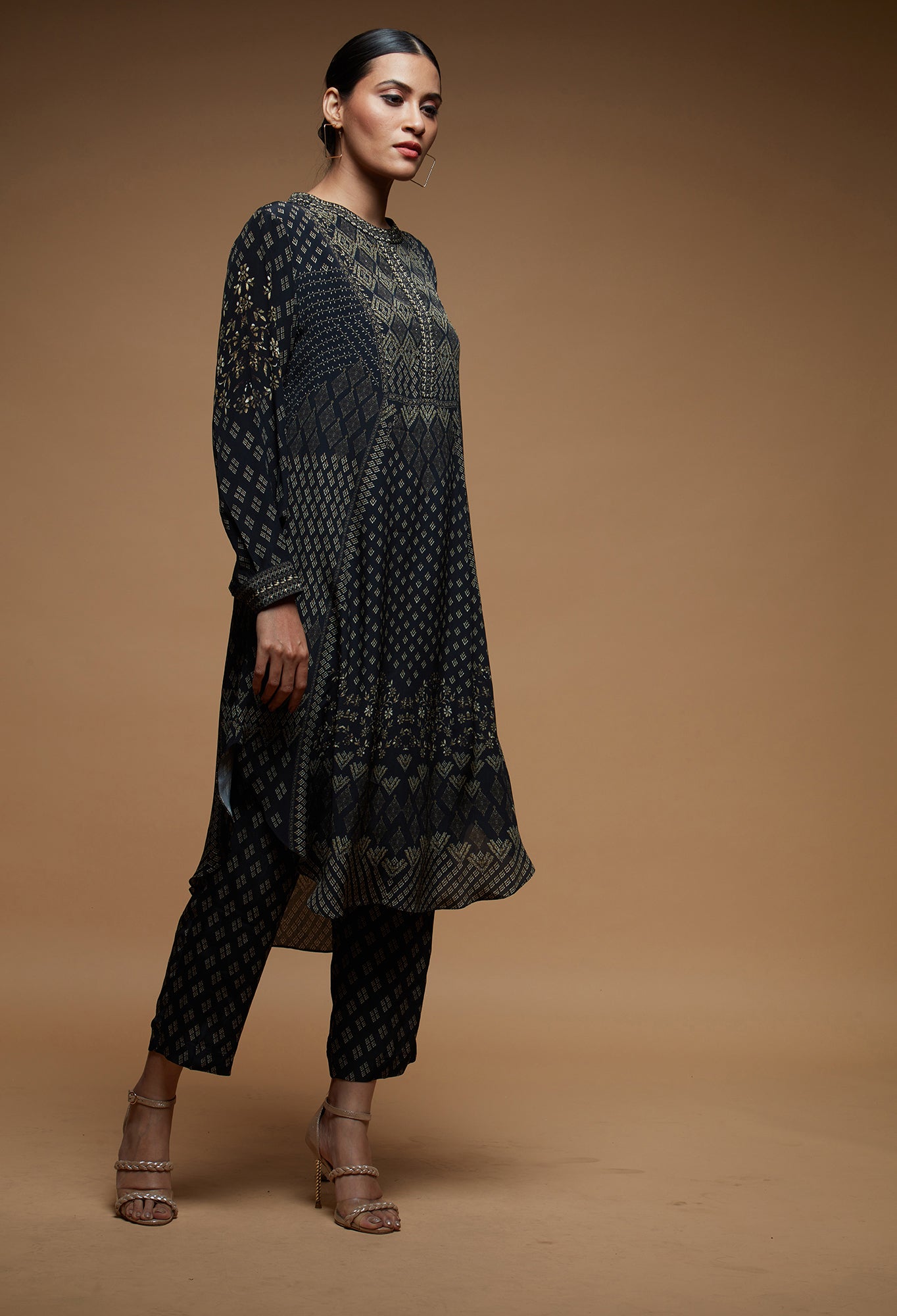 Black-Color-Co-ord-Set