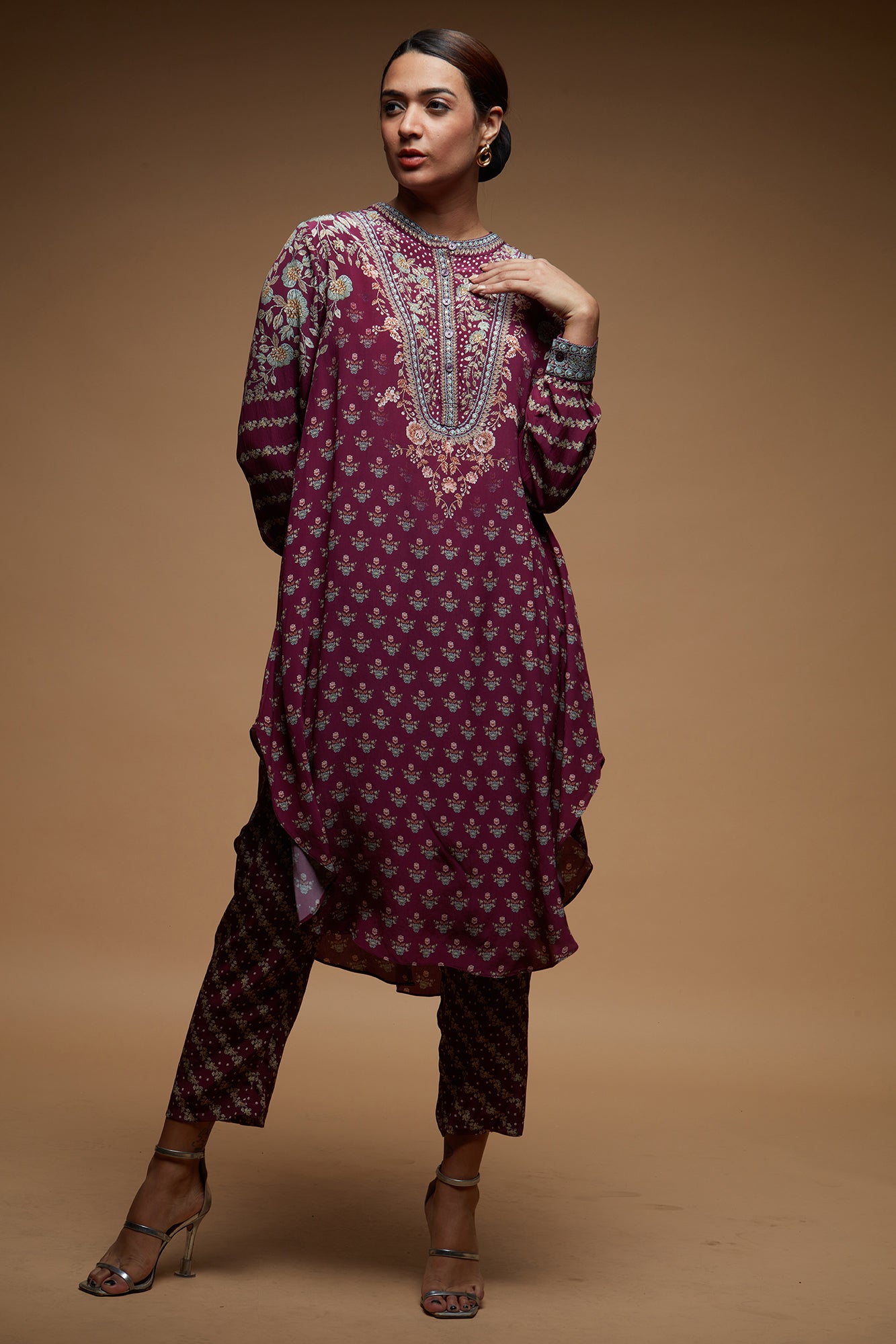 Wine-Color-Co-ords-Set