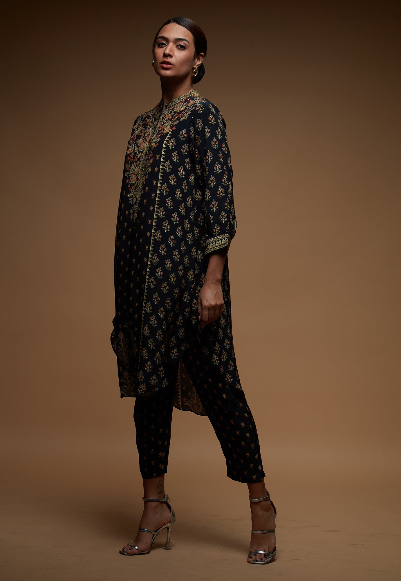 Black-Color-Co-ord-Set