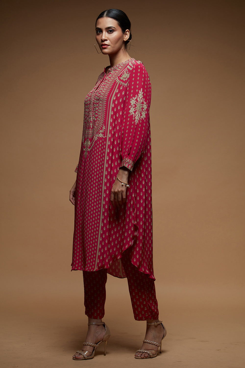 Fuchsia Color Co-ord Set