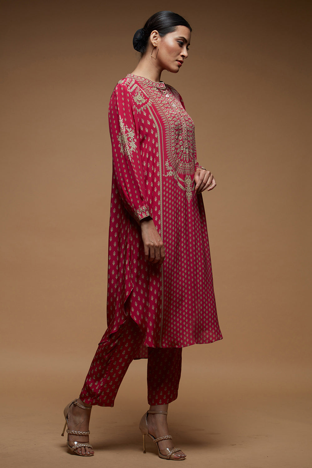 Fuchsia Color Co-ord Set