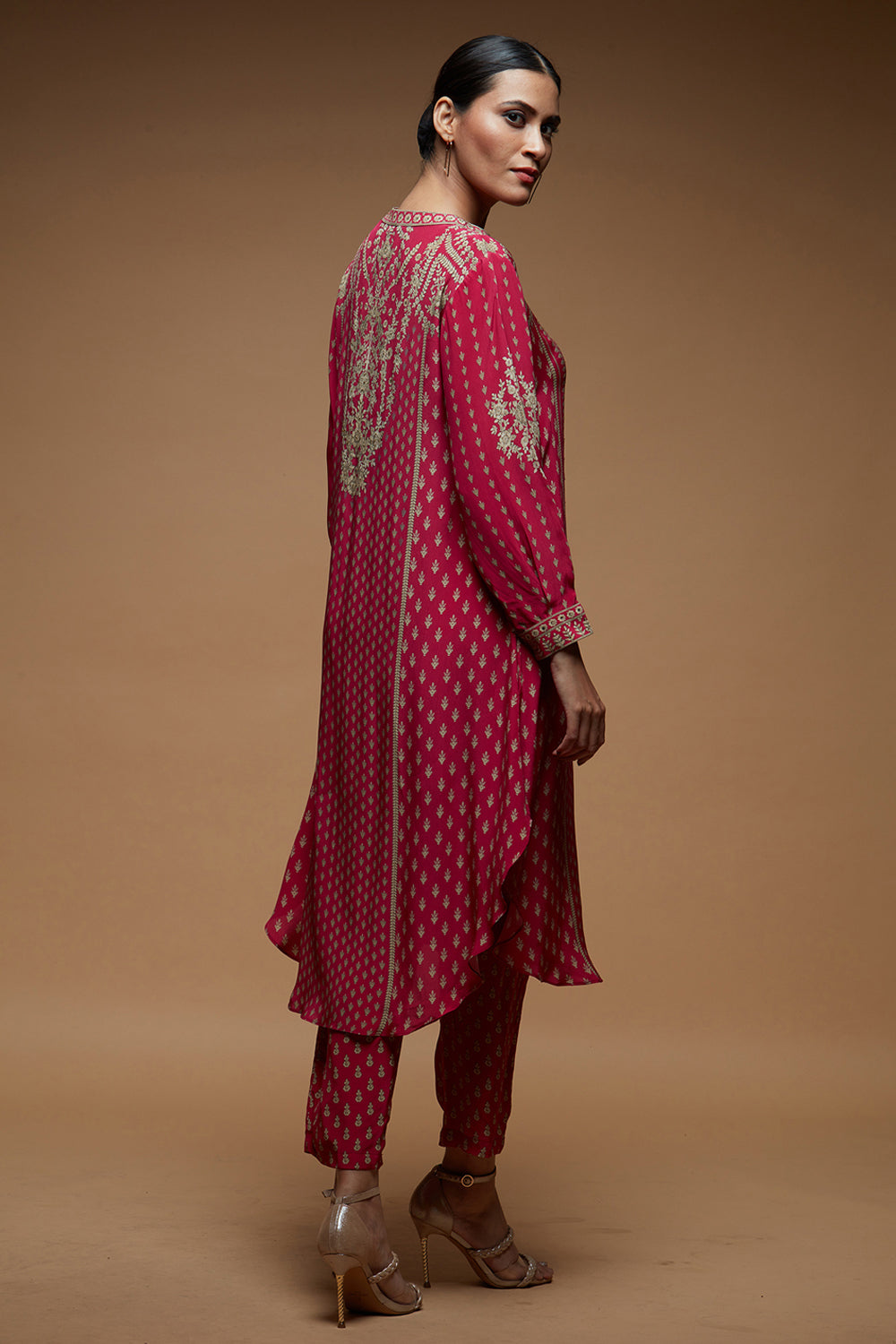 Fuchsia Color Co-ord Set