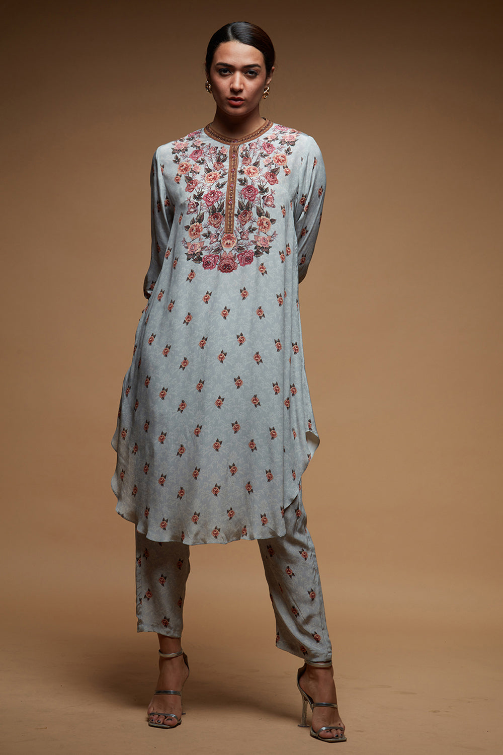 Grey Color Co-ord Set