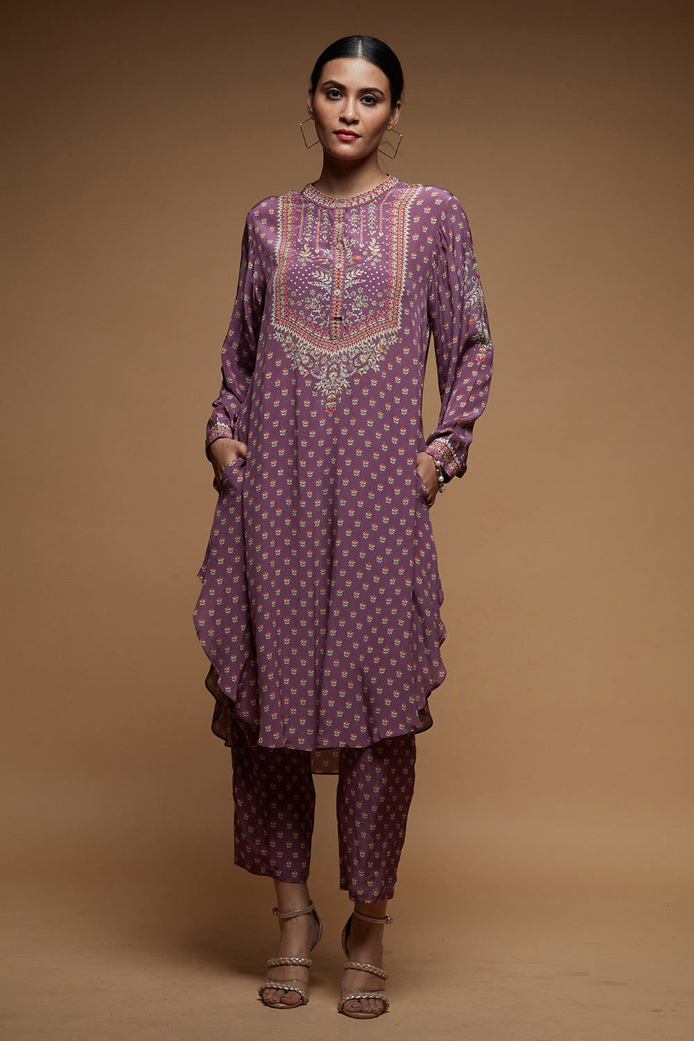 Lavender Color Co-ord Set