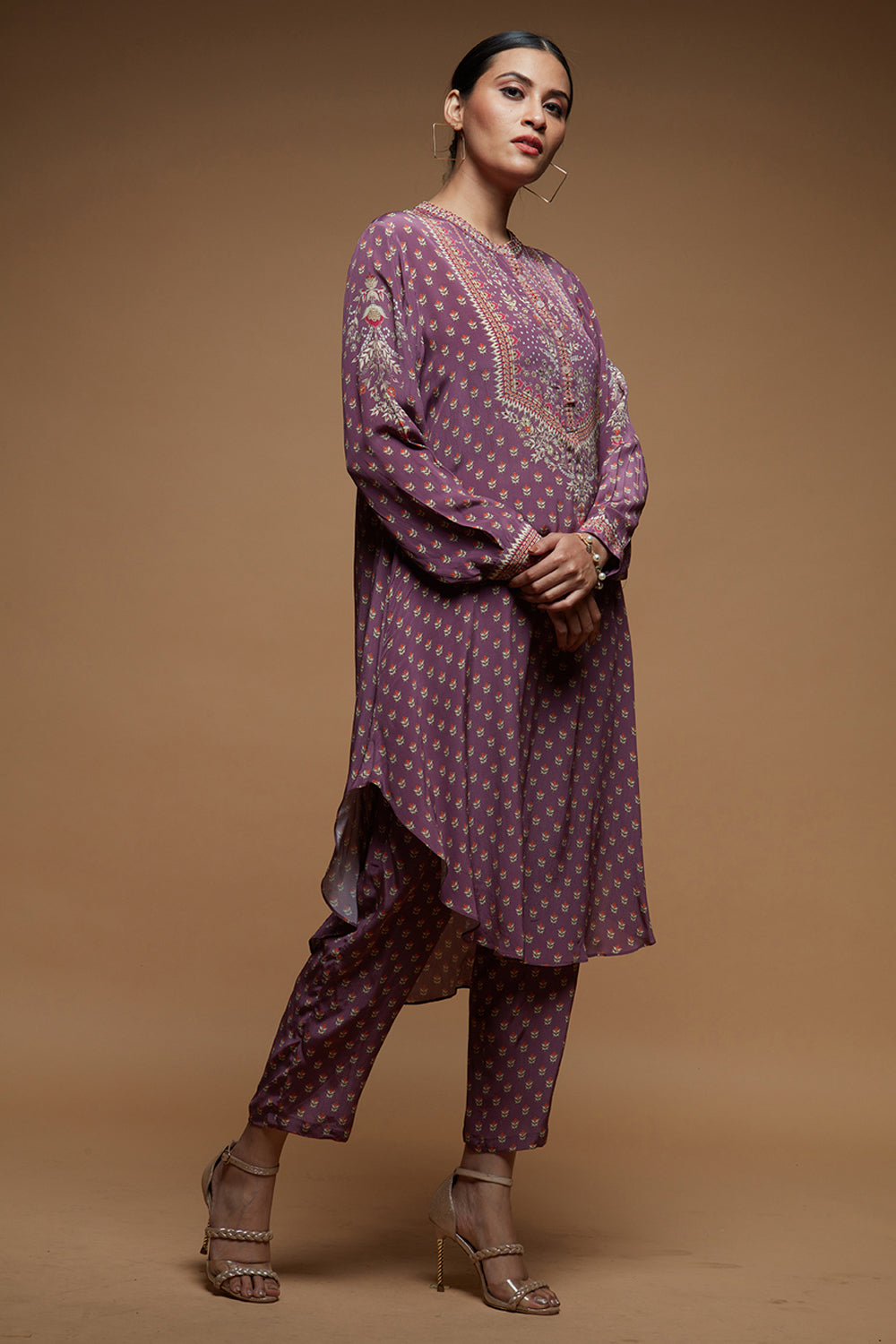 Lavender Color Co-ord Set