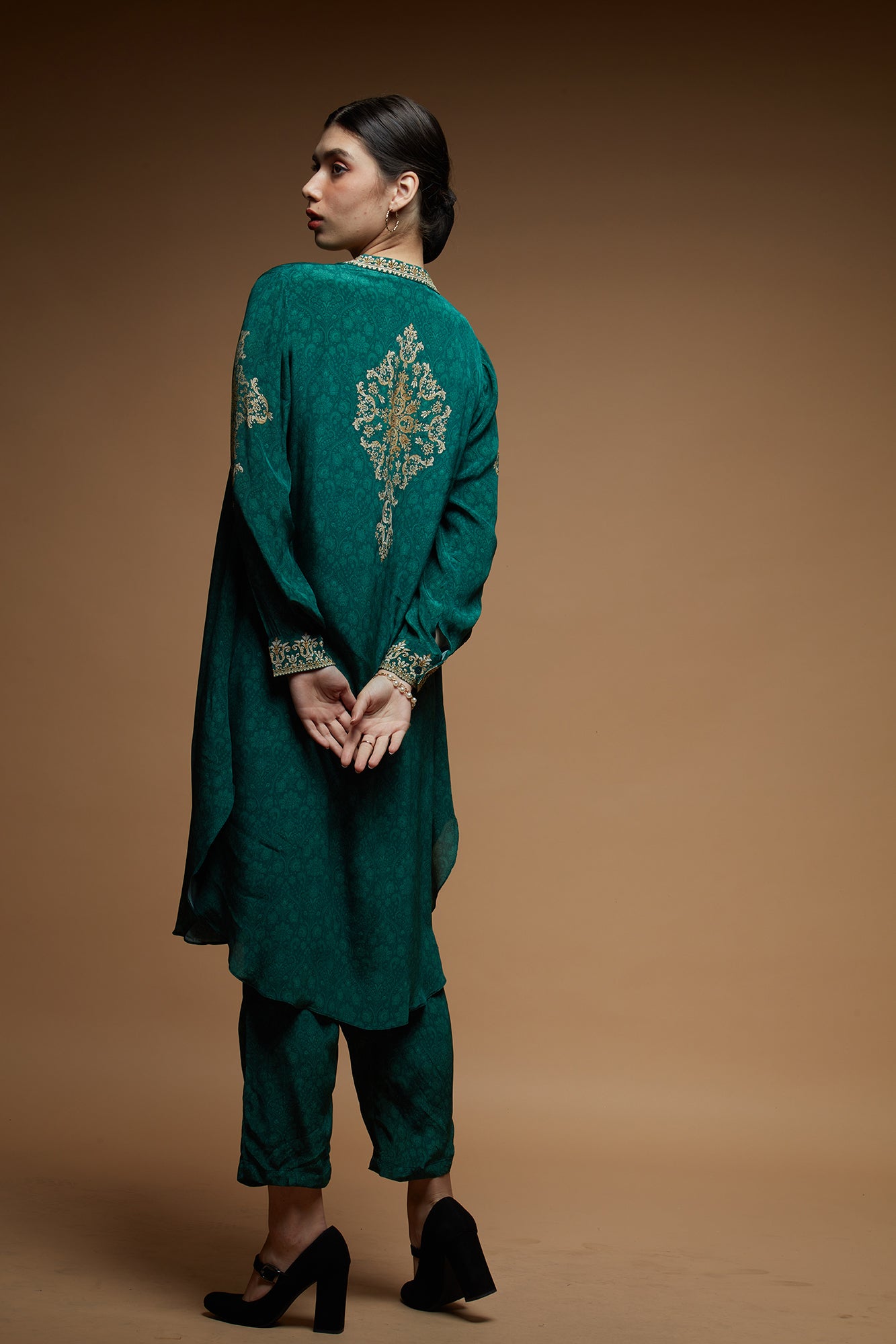 Teal-Color-Co-ord--Set