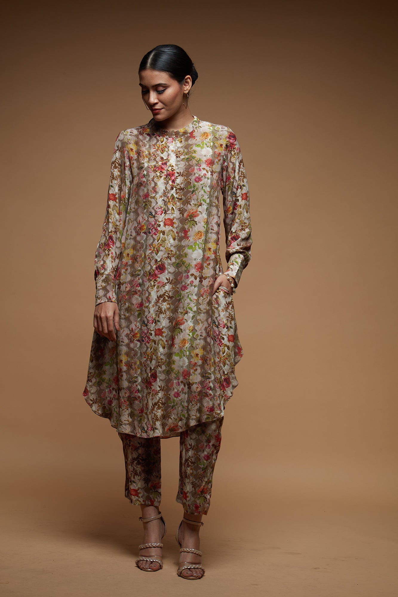 Brown-Color-Co-ord--Set