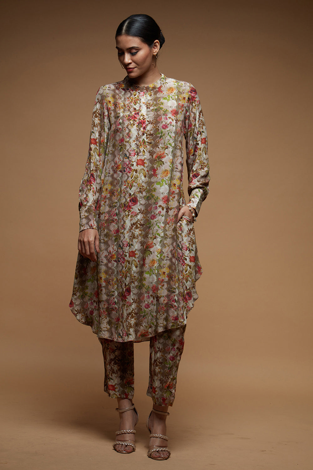 Brown Color Co-ord Set