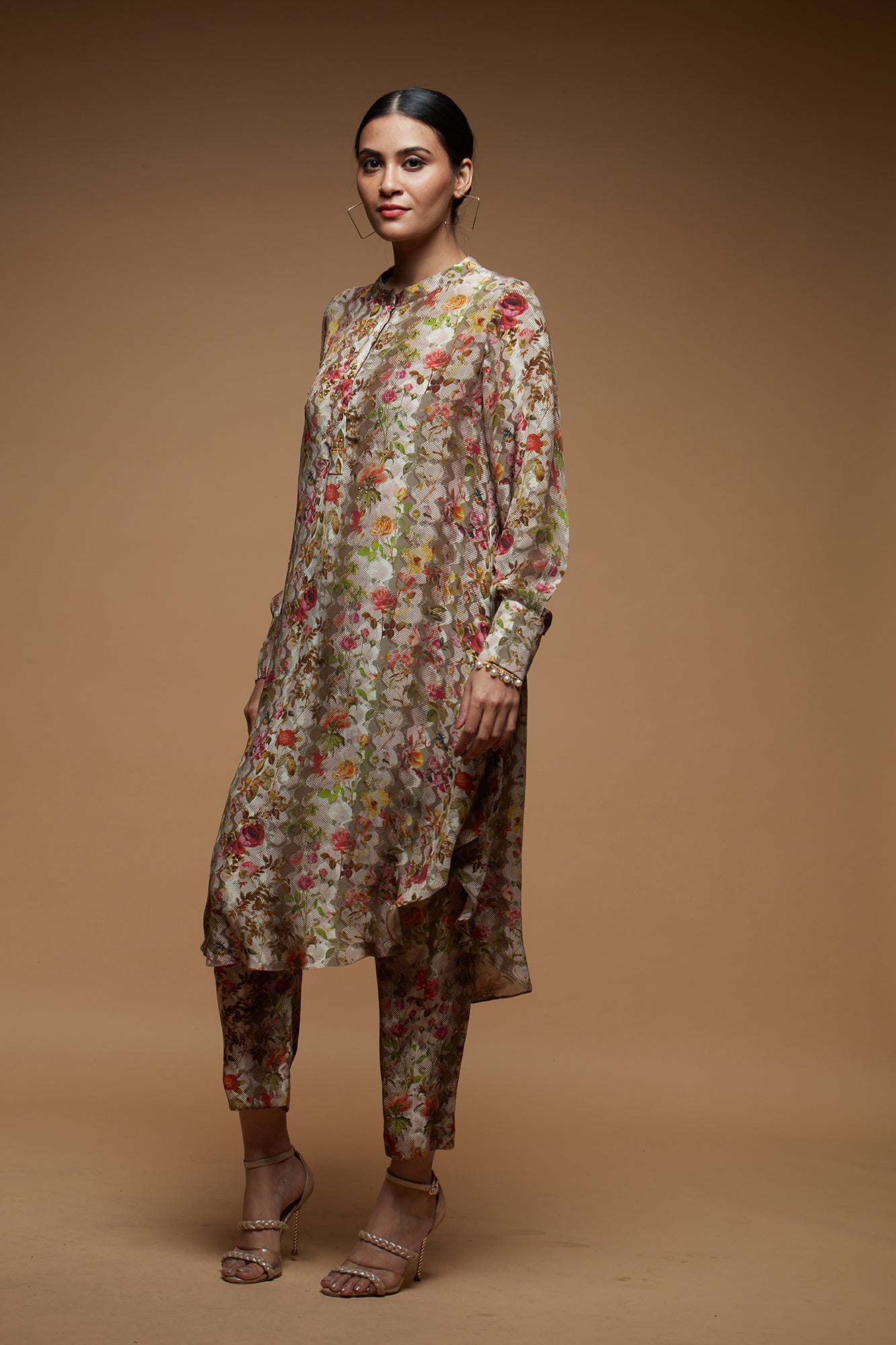 Brown-Color-Co-ord--Set