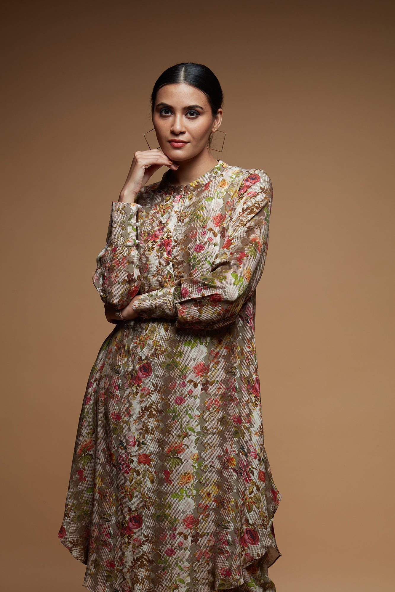 Brown-Color-Co-ord--Set