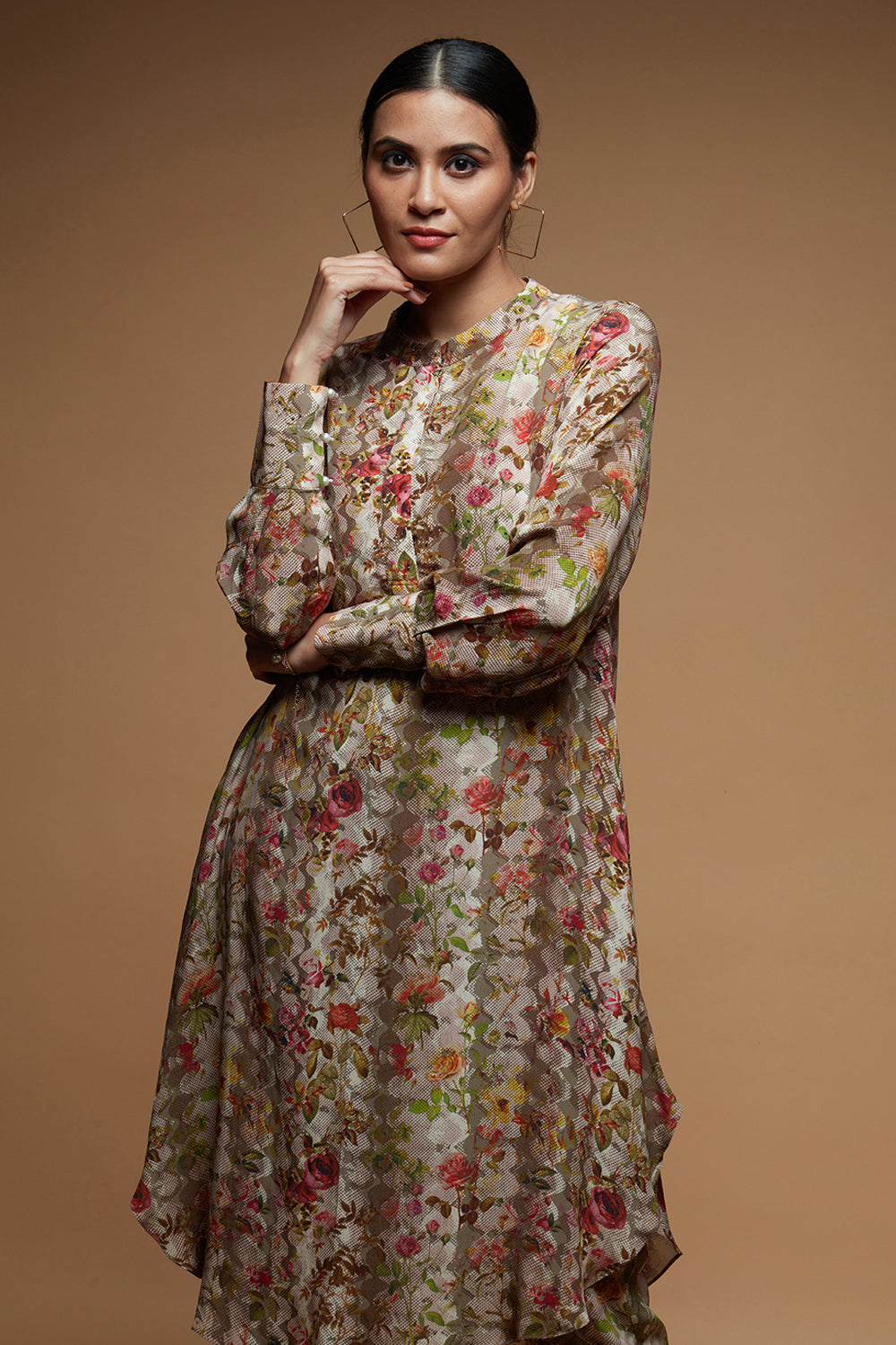 Brown Color Co-ord Set