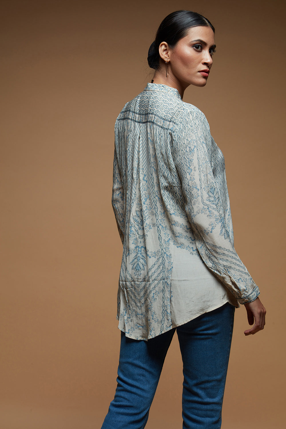 Monochrome Victorian Shirt