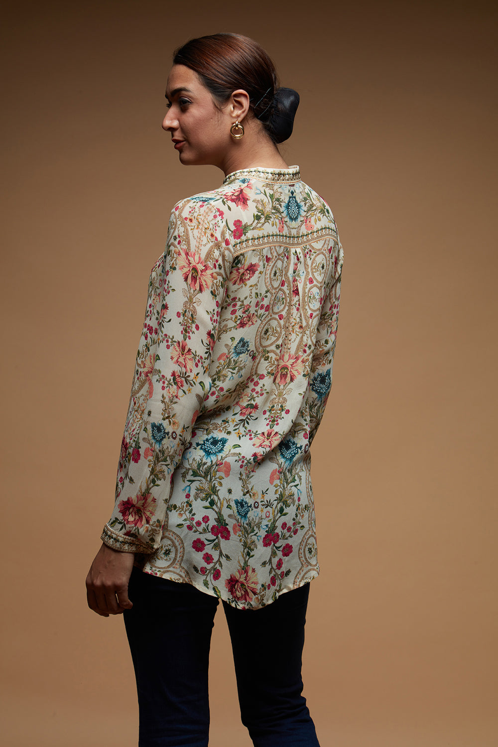 Botanical Print Shirt