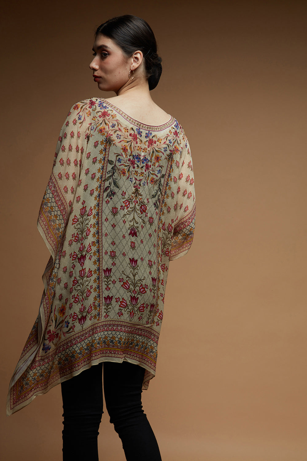 Beige Color Short Farasha
