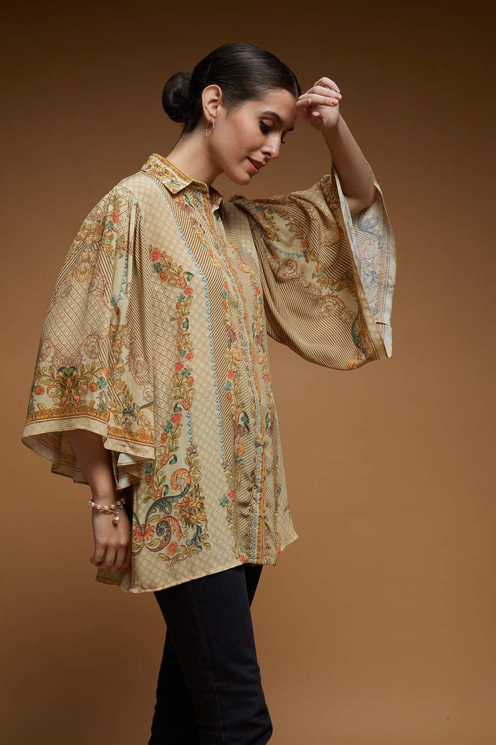 Oriental Floral Shirt