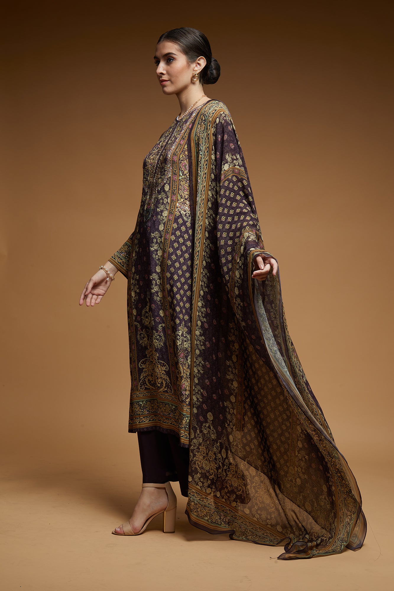 Brown-Color-Suit-Set