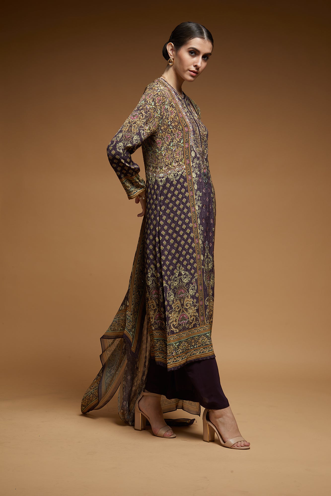 Brown-Color-Suit-Set