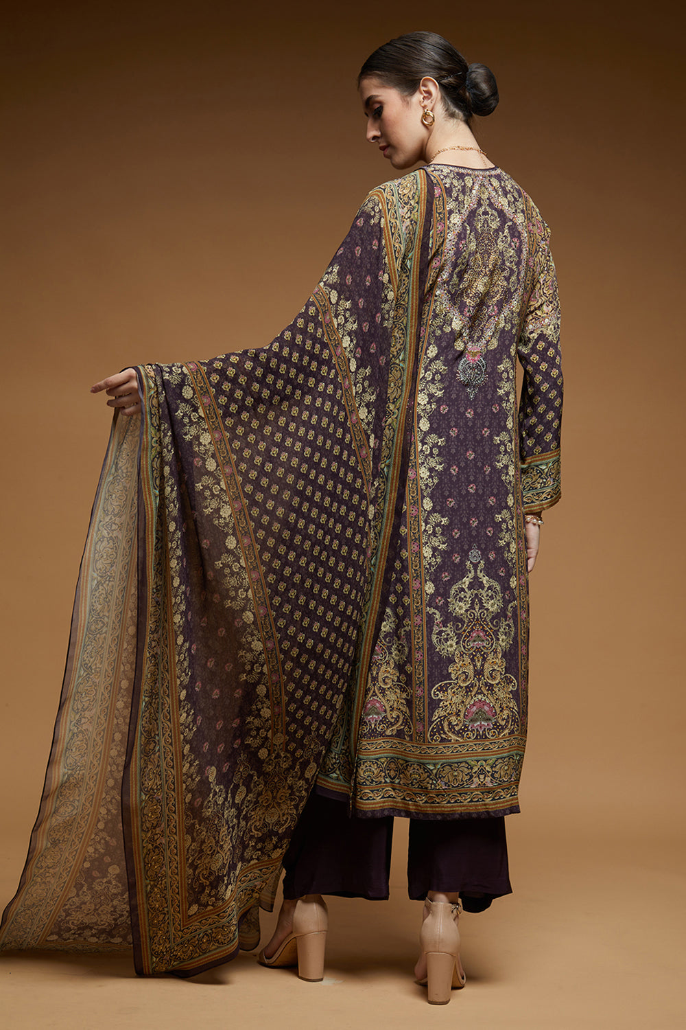 Brown Color Suit Set