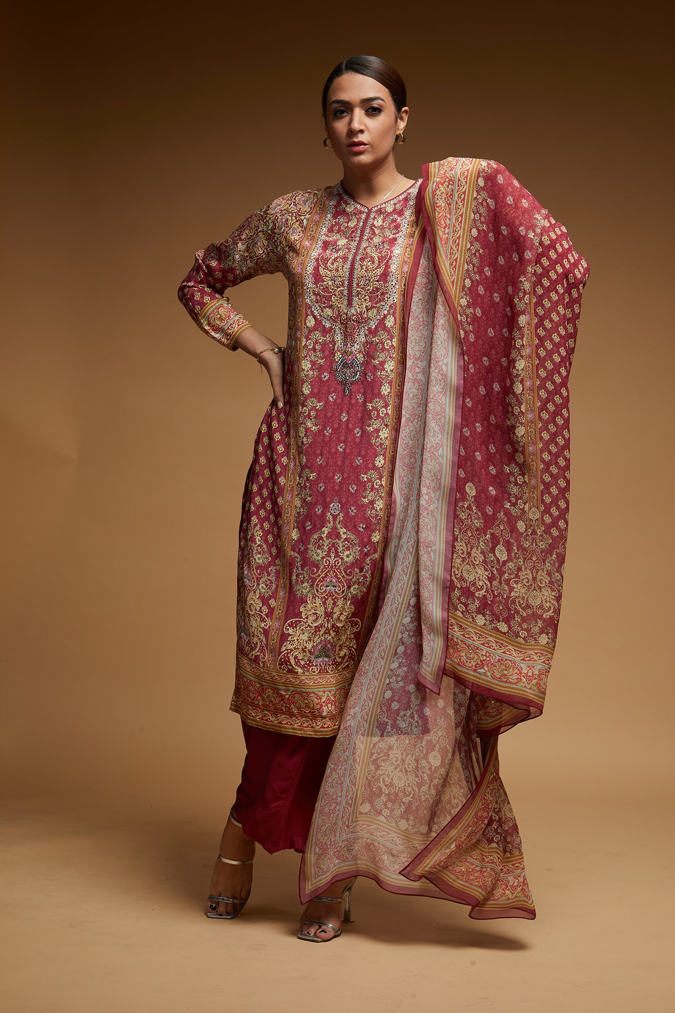 Pale-Pink-Color-Suit-Set