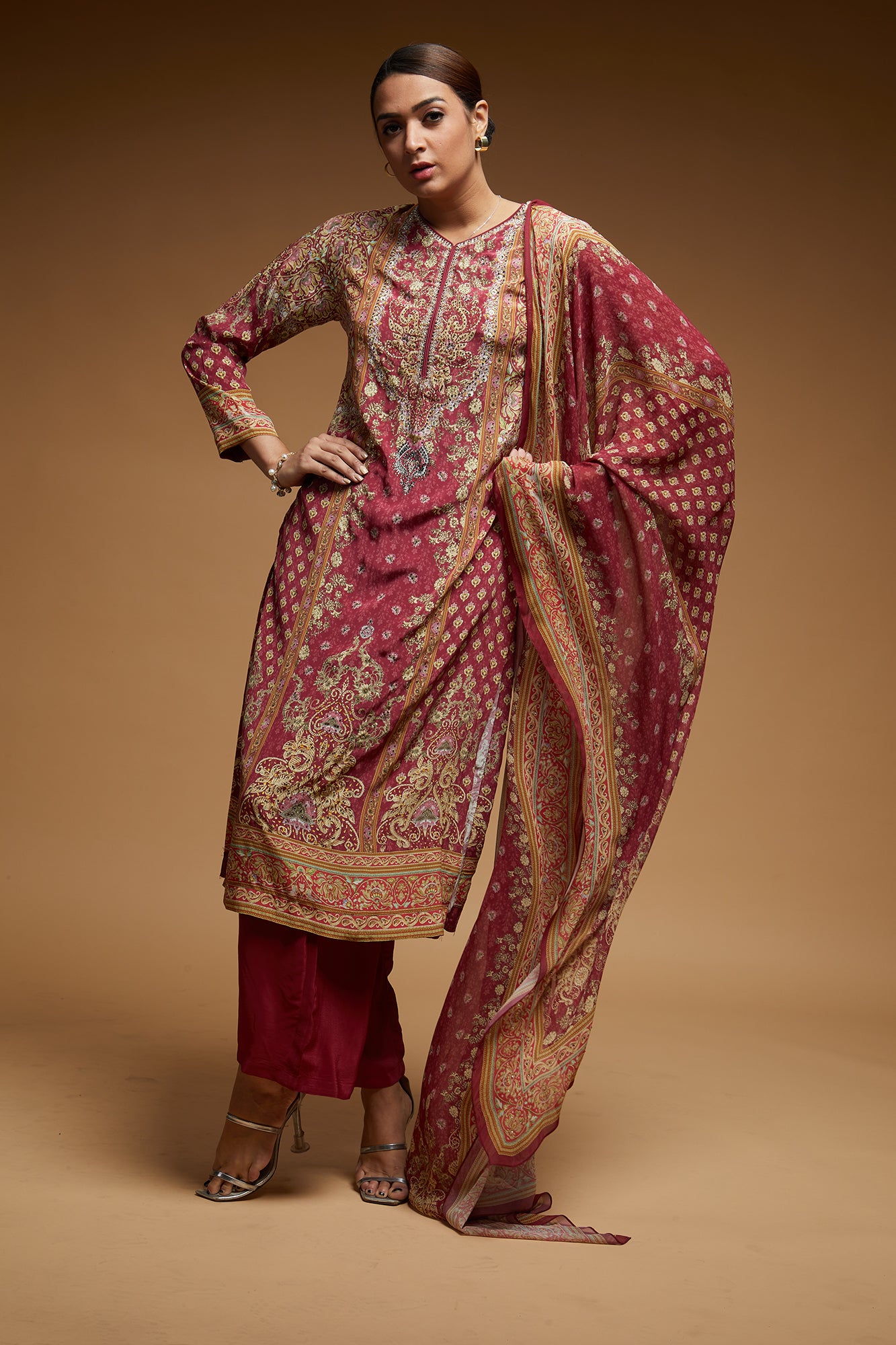 Pale-Pink-Color-Suit-Set