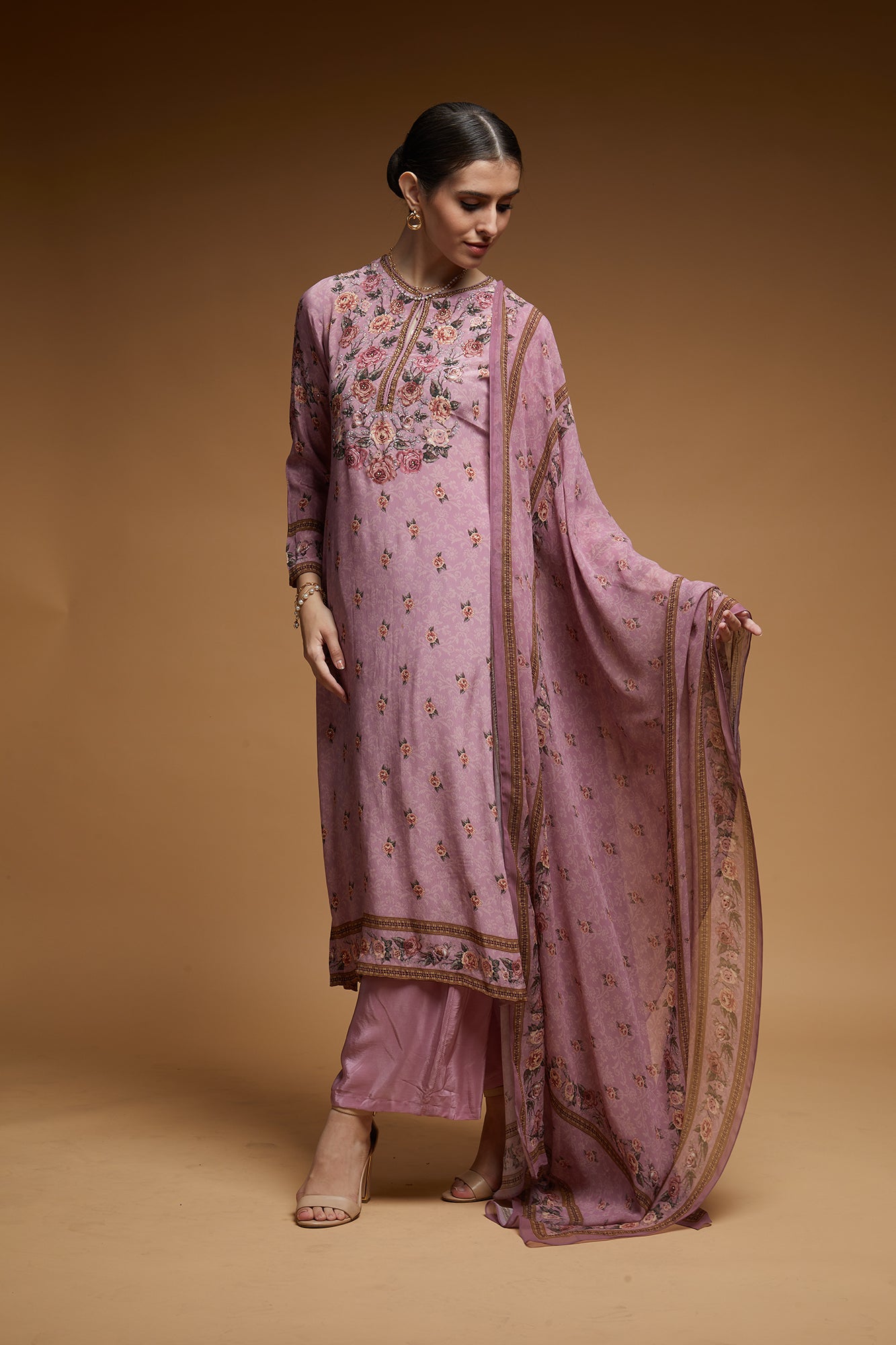 Pale-Pink-Color-Suit-Set