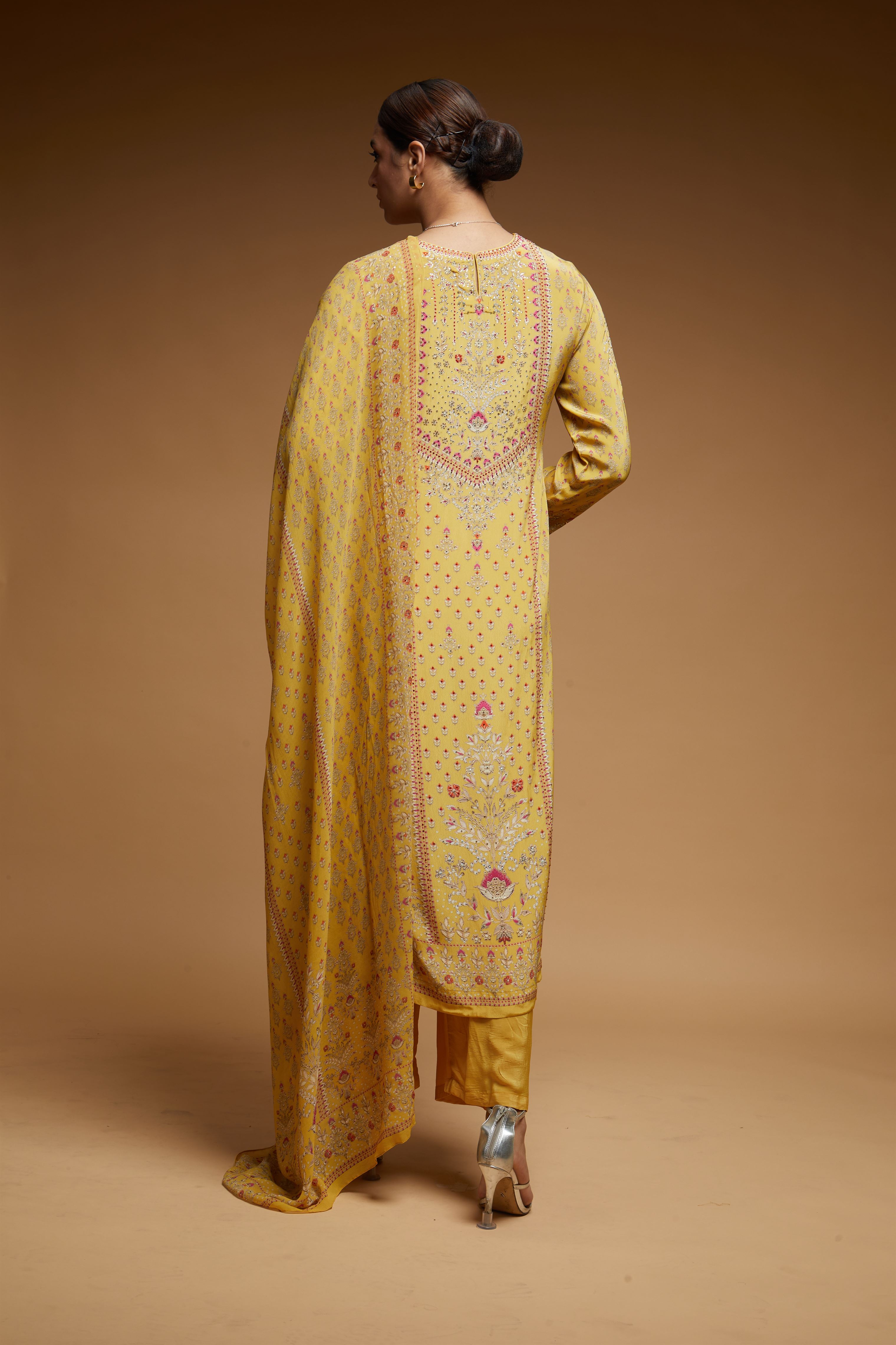 Yellow-Color-Suit-Set