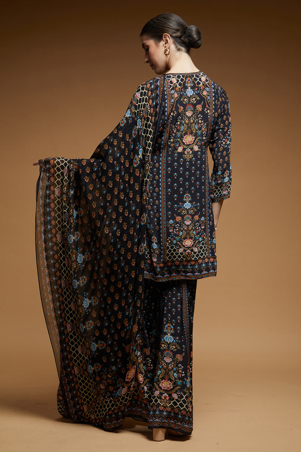 Black Color Sharara