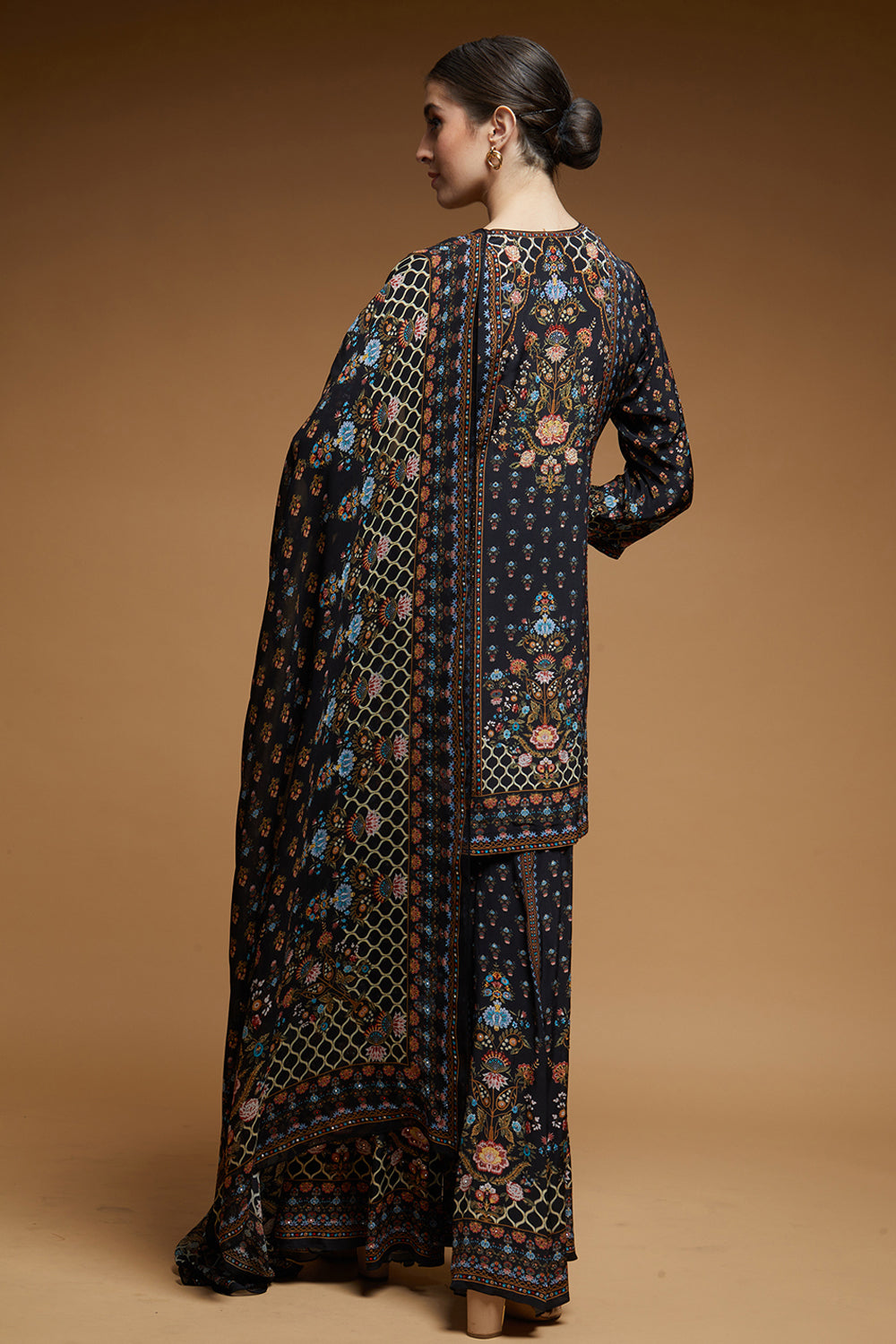 Black Color Sharara